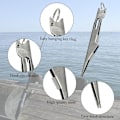 Miniatyrbild 3 av 7: 3-pack fiskeknutbindningsverktyg, fiskekrokbindningsverktyg fiskespö snabbknutbindningsverktyg flugfiske fiskare tillbehör spikknutsbindningsverktyg