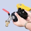 Miniatyrbillede 4 af 5: 1000l tankhane med haveslangehaneadapter, S60x6 Ibc hanetilslutning