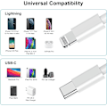 Pikkukuva 6 / 7: 2 kpl 2 m 20 W USB C PD -pikalataus, Type C -portti