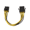 Miniatyrbillede 1 af 5: 8-pin Han til 8-pin Hun Atx Eps Bundkort Cpu Strømforsyning
