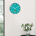 Miniatyrbild 2 av 5: 12 tum Tyst Svepande Icke-tickande Modern Väggklocka Quartz Urverk