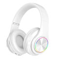 Pikkukuva 1 / 5: Peliheadsetit Bluetooth-surround-äänellä Stereo Langattomat nappikuulokkeet USB-liitännällä ja mikrofonilla Värikkäät valot PC-kannettavan headsetti (valkoinen)