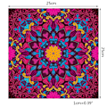 Pikkukuva 4 / 5: 6 kpl DIY 5D Mandala timanttimaalaussarjat täysi pora Reinille