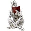 Miniatyrbilde 1 av 7: Hjemmeinnredning Pulp Lesende Kvinner Tenker Statue Estetisk Skulptur Rominnredning Moderne Abstrakt Dekorasjon på Hylle Bord Pult B A