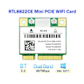 Pikkukuva 5 / 5: Rtl8822ce Wifi-kortti +antennipaketti 1200mbps 2.4g+5ghz 802.11ac Net