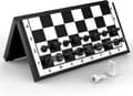 Schackset Brädspel, Resemagnestisk Bärbar Vikbart Schackpjässuppsättningar Traditionella Strategispel Presenter