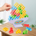 Miniatyrbilde 3 av 5: 64 stk. Tetra Tower Balanse Stableblokk Spill, Brettspill For 2 Spillere + Familiespill [DB]