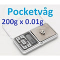 Pikkukuva 2 / 3: Digitaalinen taskuvaaka 200g - 0.01g
