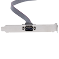 Miniatyrbild 2 av 5: För moderkort 9-pin hona till RS232 DB9-pin Com-port bandkabel