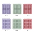 Miniatyrbillede 3 af 5: Silikone Isbakkeform Brugerdefineret 4/6 Celler Isbokse Hjemmelavet Hurtig