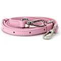 Pikkukuva 3 / 7: Pieni nahkainen olkahihnalaukku, aitoa nahkaa, ei tarvitse lyödä reikiä ripustuslukkoon New-pink SET