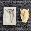 Miniatyrbillede 3 af 5: Krystal Engel Fe Casting Silikoneform Til DIY Håndværk T