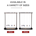 Miniatyrbilde 3 av 5: Tre Wiccan Krystallholder Tre Pendel Display Stativ Dowsing