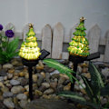 Miniatyrbild 6 av 9: Solcellsdriven Utomhus Julgransljusstativ 1 st
