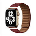 Miniatyrbild 1 av 7: Apple Watch Armband 45mm 41mm 44mm 40mm Original Magnetisk Loop Länk iWatch Ultar2 49mm 9 8 7 6 SE 3 42mm Claret Wine red