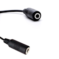 Miniatyrbild 4 av 4: 3,5 mm Mini USB Mikrofonadapterkabel för Hero 3 4 Kamera