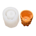 Miniatyrbillede 1 af 5: 3D Silikoneforme Sød Pindsvin/Ugle Form Geometrisk Modellering 2 T