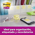 Miniatyrbild 3 av 6: Post-it Super Sticky Notes, Kanariegula, 76 mm x 76 mm, 90 ark/block, 4 block/förpackning + 2 GRATIS - Extra klibbiga lappar för att göra-listor och påminnelser