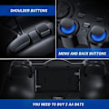 Miniatyrbillede 7 af 9: USB 2.4G Trådløs Spilcontroller 2-pak til PC/Laptop (Windows XP/7/8/10)/Android/PS3 & Steam Joystick Gamepad til PC Spil Controller C