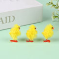 Miniatyrbilde 3 av 8: 60 stk Mini Påskekyllinger Gul Påskepynt Leke