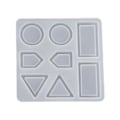 Miniatyrbilde 1 av 4: Krystall Epoxy Resin Form Øredobber Anheng Støping Silikonform