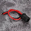 Miniatyrbillede 5 af 11: Sort ledningsnet fatning Præ-kablet fatning til T10 LED pærer Xenon pære fatning 6
