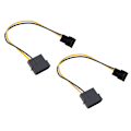 Pikkukuva 3 / 5: 4-nastainen Molex/IDE - 3-nastainen CPU/kotelo/tuulettimen virtaliitin