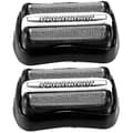 2 stk. 32b barberblad kompatible med Braun Series 3, erstatningsfolie og kutter