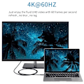 Pikkukuva 3 / 5: Usb C - Displayport -kaapeli 4K @60Hz Usb Type-c - Dp Alt -tila Vi