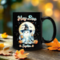 Miniatyrbild 5 av 6: Charmig Personlig Halloween-Spökkopp – Perfekt för den Spöklika Säsongen, Anpassad Design för Barn och Vuxna (325ml) 6