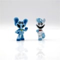 Miniatyrbillede 5 af 5: 8 stk. Smiling Critters Spil Figurer Model PVC Catnap Catnat Anime Figur Model Fødselsdagsgaver Legetøj - Perfekt 8 STK