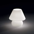 Miniatyrbillede 1 af 4: Kreativ glas bordlampe retro svampelampe homestay studie ins natlampe soveværelse sengelampe