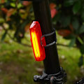 Miniatyrbillede 5 af 5: LED Cykelbaglygte der nemt klikkes på som rød baglygte for optimal cykelsikkerhed - 12 timers driftstid