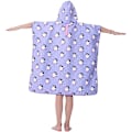 Miniatyrbillede 3 af 3: Børn Badekåbe Poncho, Strandhåndklæde, Mikrofiber, Hurtigtørrende med Hætte, Brusehåndklæde (Style 3)
