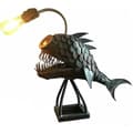 Sjøfisk Lampe Kunst Håndlaget Statue Sjødyr Ornament LL