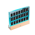 Miniatyrbilde 1 av 5: Lysende Baseboks For Switch-oled/lite 21-i-1 Transparent-magne