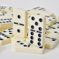 Miniatyrbillede 2 af 5: Domino i sten / Dominobrikker - Dominospil Varm hvid