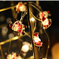 Miniatyrbillede 2 af 2: Julemands Lysstreng, 2M 20 LED Juledekorationslys, Velegnet til Juledekoration Santa Claus