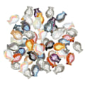Miniatyrbilde 1 av 5: 60 stk. Krystallanheng Fiskeform 10x14mm Glassfasetterte Perler Cra