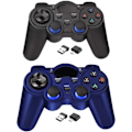 Miniatyrbillede 1 af 9: USB 2.4G Trådløs Spilcontroller 2-pak til PC/Laptop (Windows XP/7/8/10)/Android/PS3 & Steam Joystick Gamepad til PC Spil Controller C
