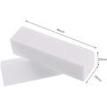 Miniatyrbild 2 av 7: 10 st vita nagelbufferblock, vit buffer slipblock professionell salongsnagelbufferblock, nagelkonsttipsverktyg fingermanikyrpedikyrverktyg