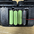 Miniatyrbillede 2 af 5: 2-benet Strømomformer Batterieliminator Erstatning for 4 stk. 1,5V AA Con