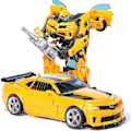 Miniatyrbillede 1 af 2: Transformers Legetøj - Optimus Prime Bumblebee Ironhide Starscream Transformers Figurer (20 cm)