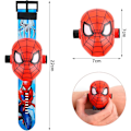 Miniatyrbillede 2 af 4: digitalt ur til børn, projektionsur til børn, ur med digital projektor, digitalt ur til børn med 24 projektionsmønstre Spider-Man