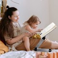 Miniatyrbilde 5 av 5: Bokstativ for lesing, Ergonomisk justerbar bokholder for skrivebord, Oppskriftsbokstativ med fleksibel papirklype