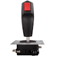 Miniatyrbillede 4 af 5: Arcade Joystick Flight Stick Vibration Trigger Joystick 8 Vejs Di