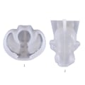 Miniatyrbillede 3 af 5: Engel Prinsesse Lys Epoxy Resin Form Aromaterapi Gips Sili
