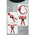 Miniatyrbild 3 av 6: Superhjälte Robert klockarmband, pojke och flicka elektronisk klockprojektor 3D klocka [deformerbar + 21 skärm projektion] Spiderman