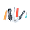 Miniatyrbillede 1 af 5: Bluetooth Ledningsnet Kabler + Mikrofon + Musikantenne Til F