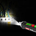 Miniatyrbillede 4 af 5: 12-1000V Berøringsfri AC Spændingsdetektor LCD Digital Display Tes